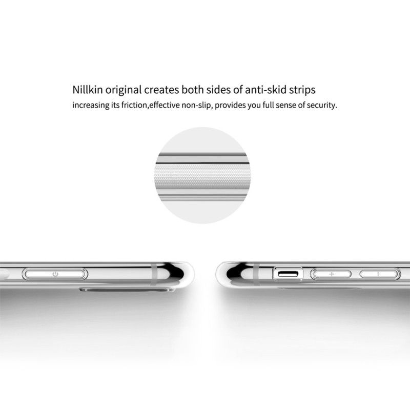 Ốp Lưng iPhone XS Max Silicon Trong Suốt Hiệu Nillkin được làm bằng chất nhựa dẻo cao cấp nên độ đàn hồi cao, thiết kế dạng dẻo,là phụ kiện kèm theo máy rất sang trọng và thời trang.